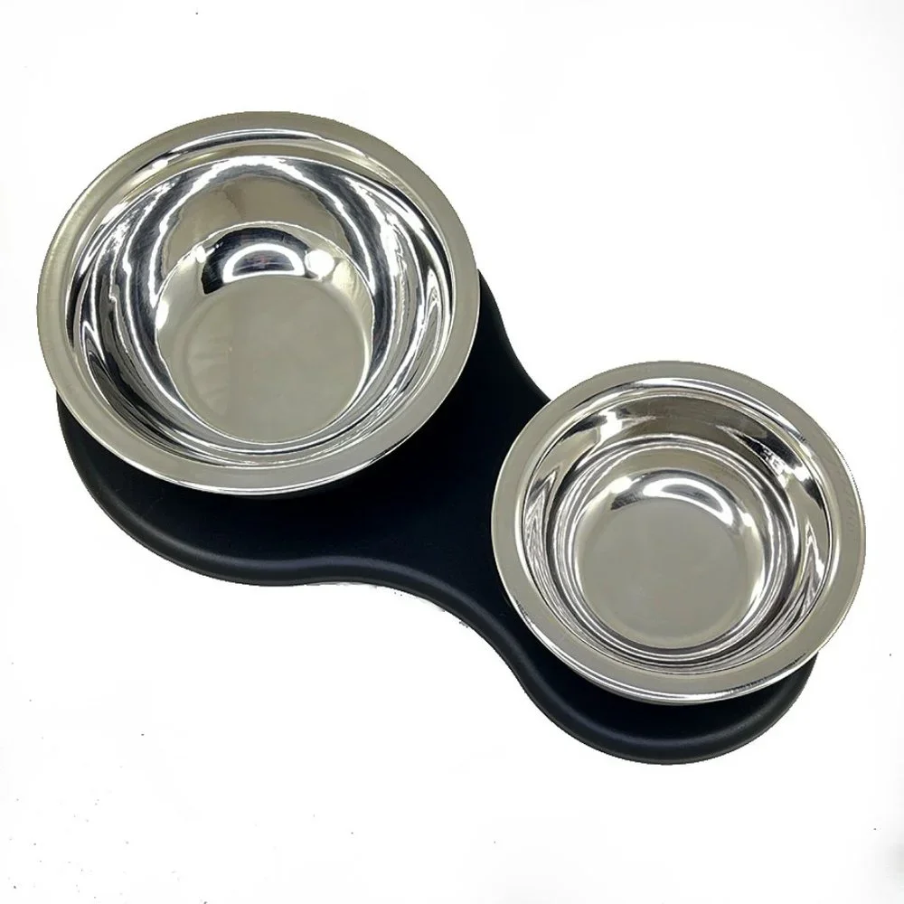 SupperTime Elevated Double Bowls